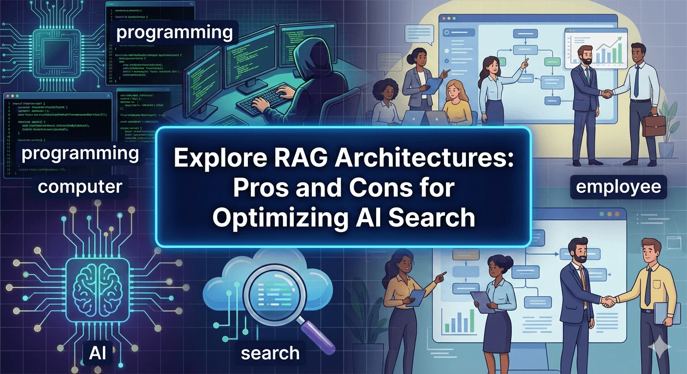 Explore RAG Architectures: Pros and Cons for Optimizing AI Search